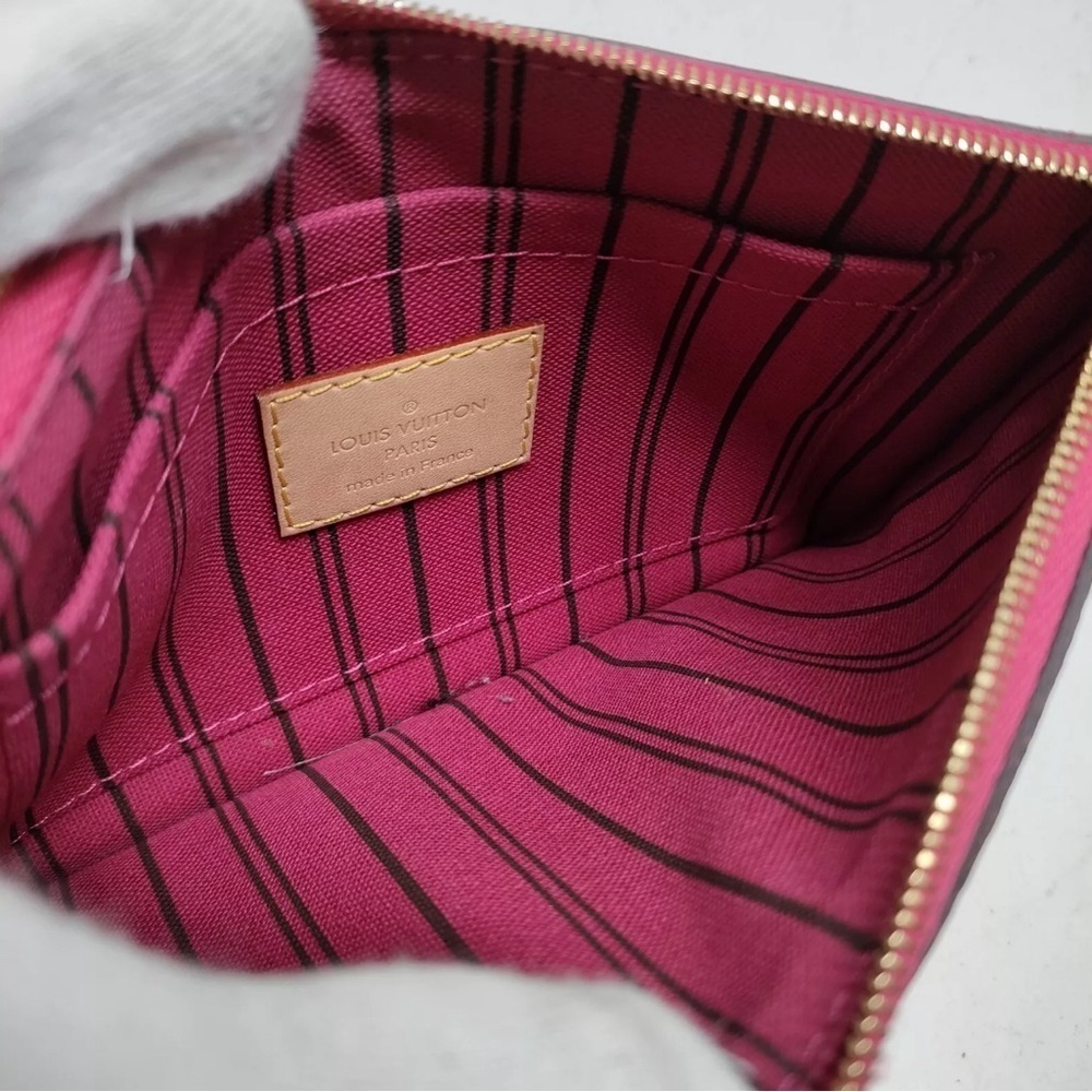 Louis Vuitton LV Accessory pouch Neverful Pouch Brown Monogram - Picture 8 of 9